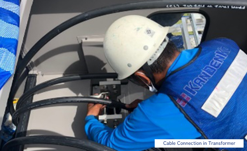 Cable Connection in Transformer