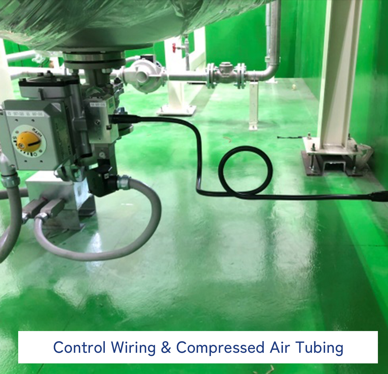 Control Wiring & Compressed Air Tubing
